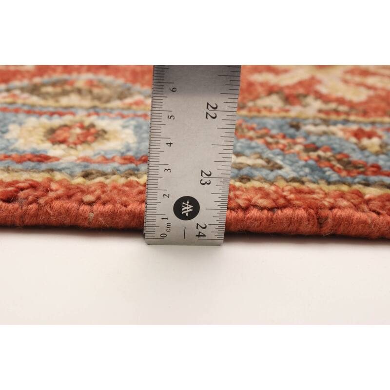 ECARPETGALLERY Hand-knotted Jules Serapi Red Wool Rug - 2'7 x 9'10