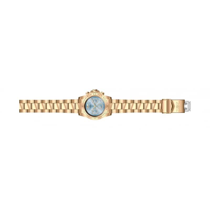 Invicta Women's 16658 Speedway Quartz Chronograph Light Blue Dial Watch