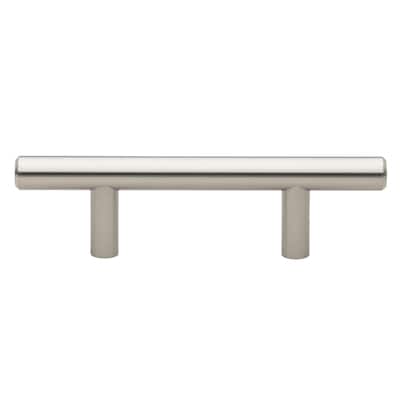 GlideRite 5-inch Solid Stainless Steel Finish 2.5 inch CC Cabinet Bar Pulls (Pack of 10)