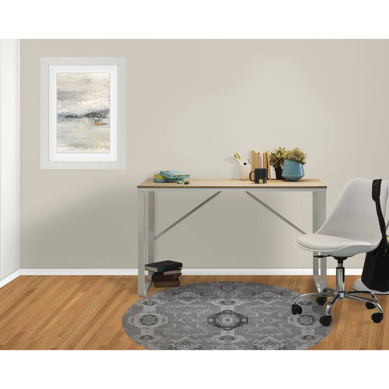 MAHAL GREY Office Mat By Kavka Designs