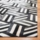 preview thumbnail 6 of 11, SAFAVIEH Handmade Studio Leather Niva Modern Leather Rug