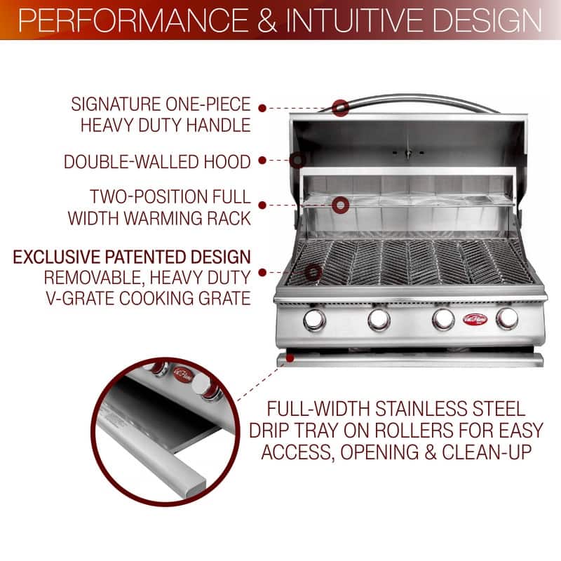 7ft. Stone Veneer Gas Grill Island in Stainless with 4-Burner Propane