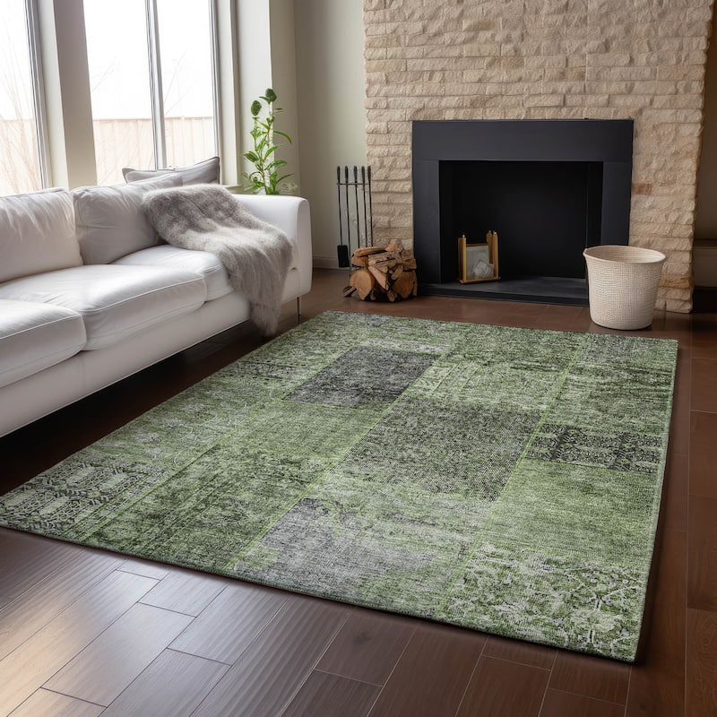 Premium Washable Super Soft Boho Patches Mayfield Rug