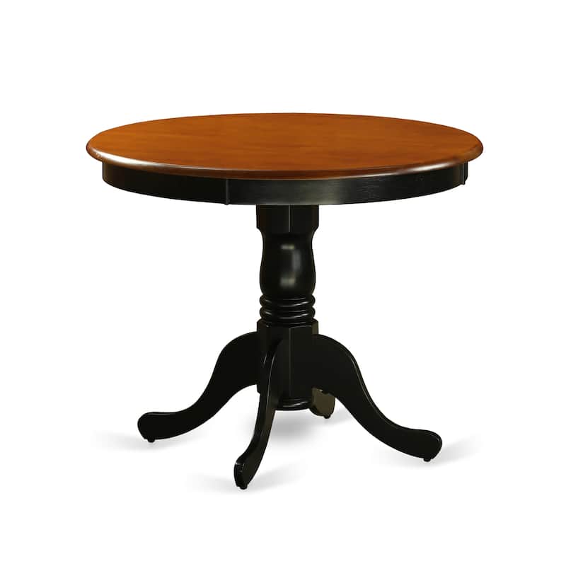 Round Kitchen Dining Set - Table with 2 Chairs - Small Space Bistro Set