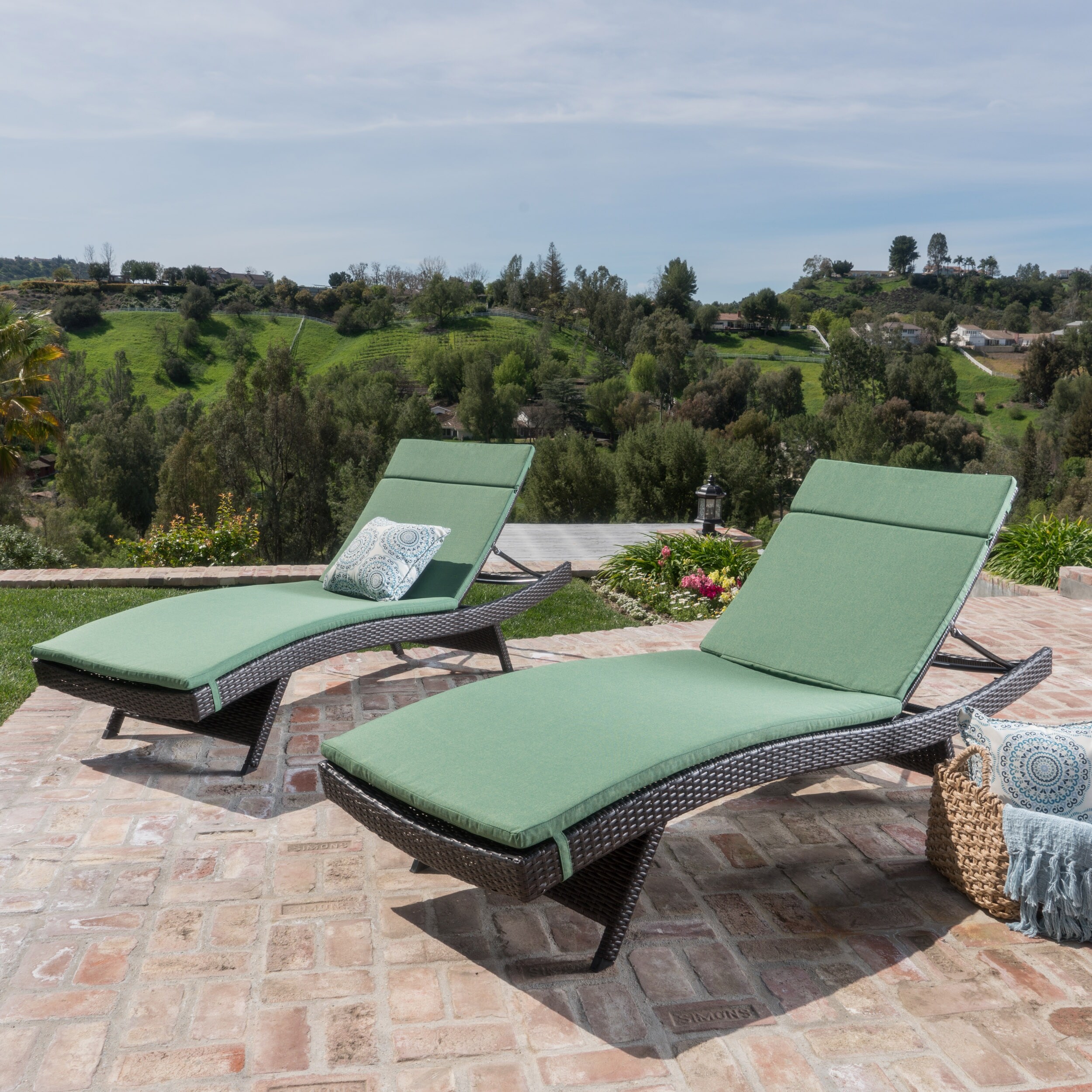 Matthewortile.com Chaise Lounge - Naomi Grey Velvet Tufted ...
