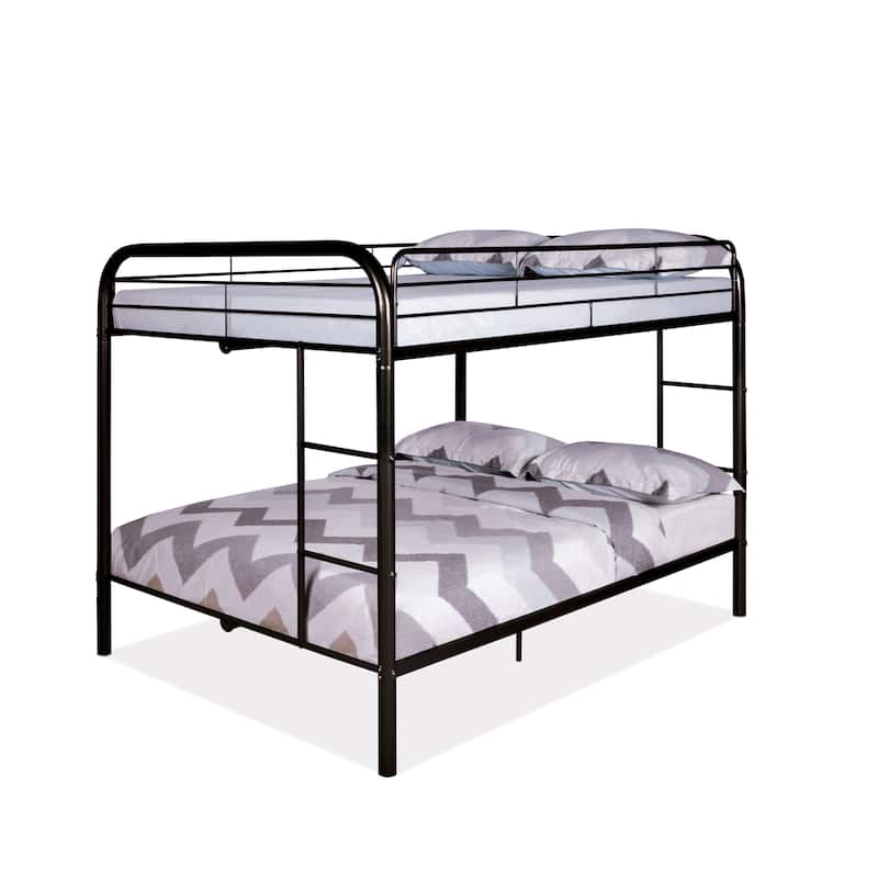 Furniture of America Hind Modern Metal Full over Full Bunk Bed
