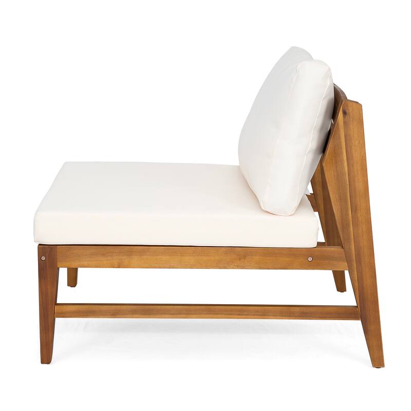 Christopher Knight Home-Rawson Acacia Wood Outdoor Chat Set