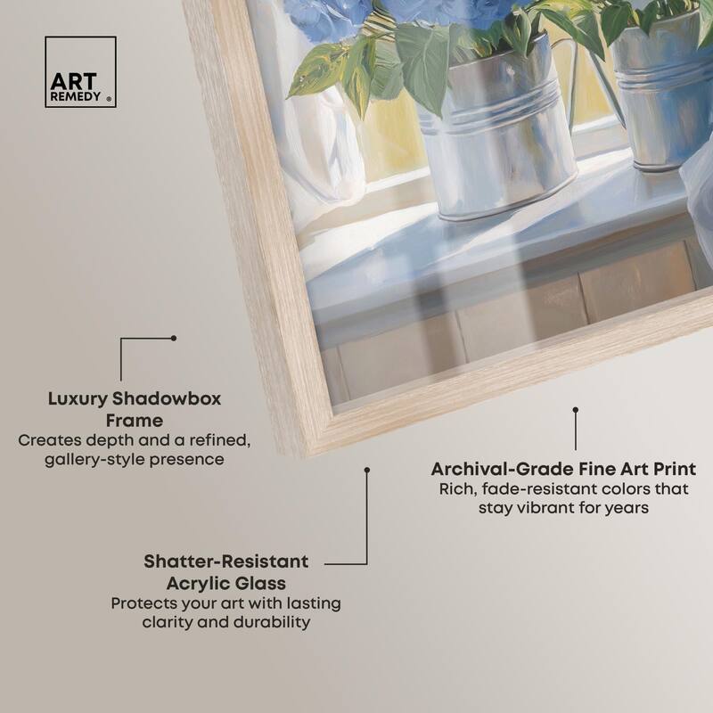 Window Bloom Shadowbox by Art Remedy