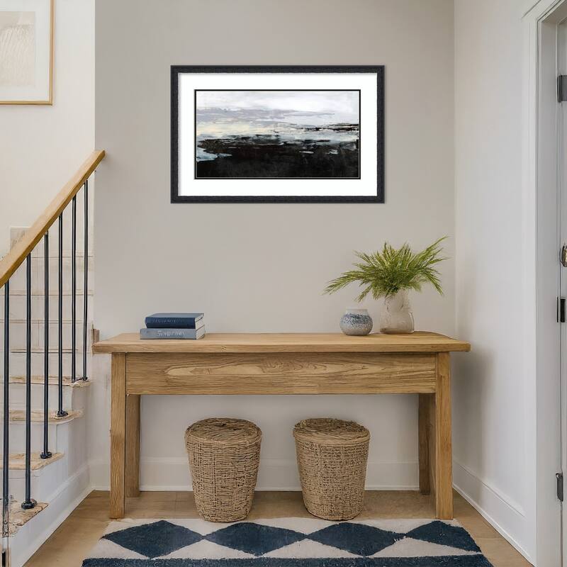 Silence Is Bliss by Julia Contacessi Wood Framed Wall Art Print