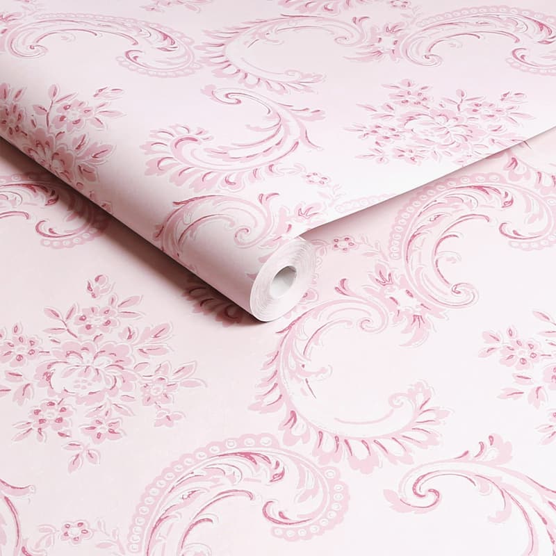 Shabby Chic by Rachel Ashwell Boudoir Beauty Pink Wallpaper