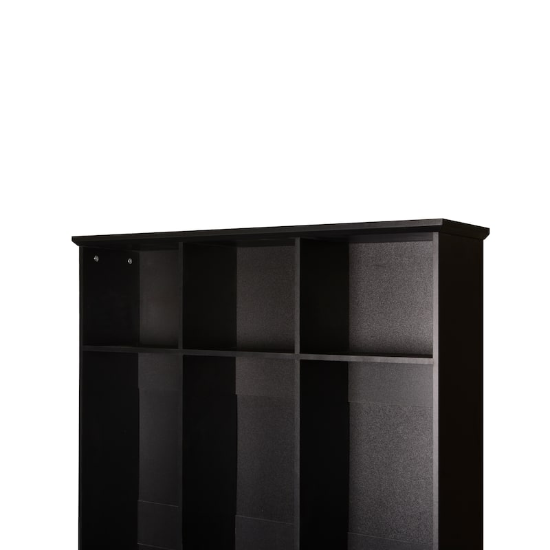 40.2" Modern Coat Rack with 3 Shelves and Drawers,Storage Bench