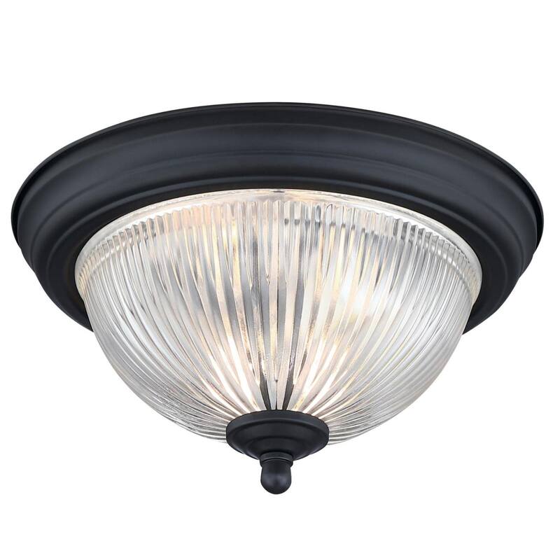 Westinghouse 6117700 11" Wide Flush Mount Bowl Ceiling Fixture