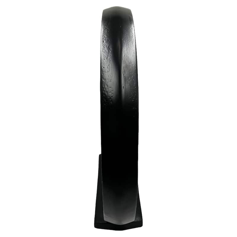 Decorative Handmade Aluminum Modern Round Sculpture