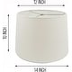 preview thumbnail 8 of 16, Mestar Hardback Drum Lampshade (Spider)