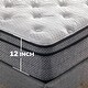 preview thumbnail 3 of 7, SleepInc. 12 Inch Gel Memory Foam and Innerspring Hybrid Mattress
