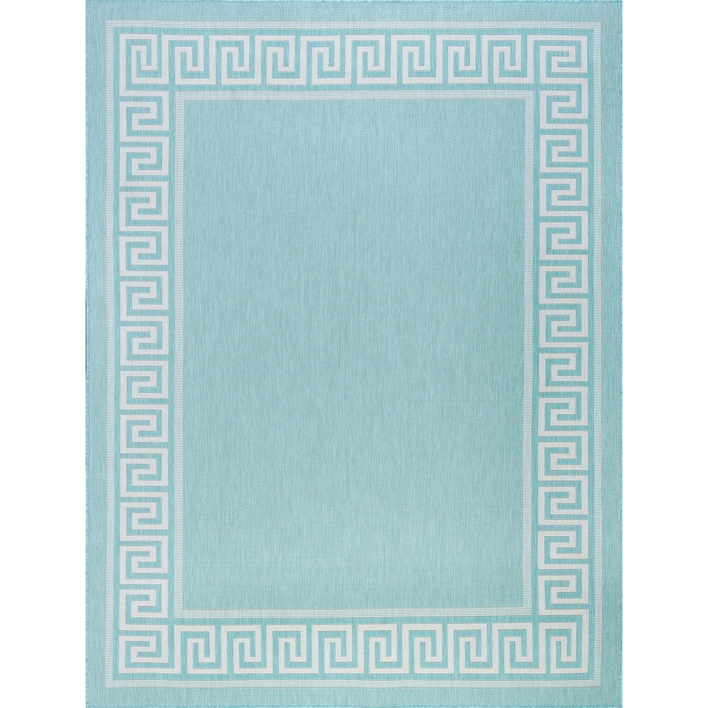 Exo Coastal Border Indoor/Outdoor Area Rug