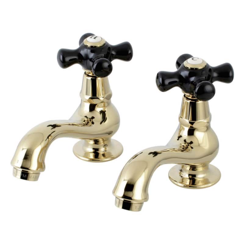 Kingston Brass Duchess 1.2 GPM Single Hole Bathroom Faucet - Includes - Polished Brass