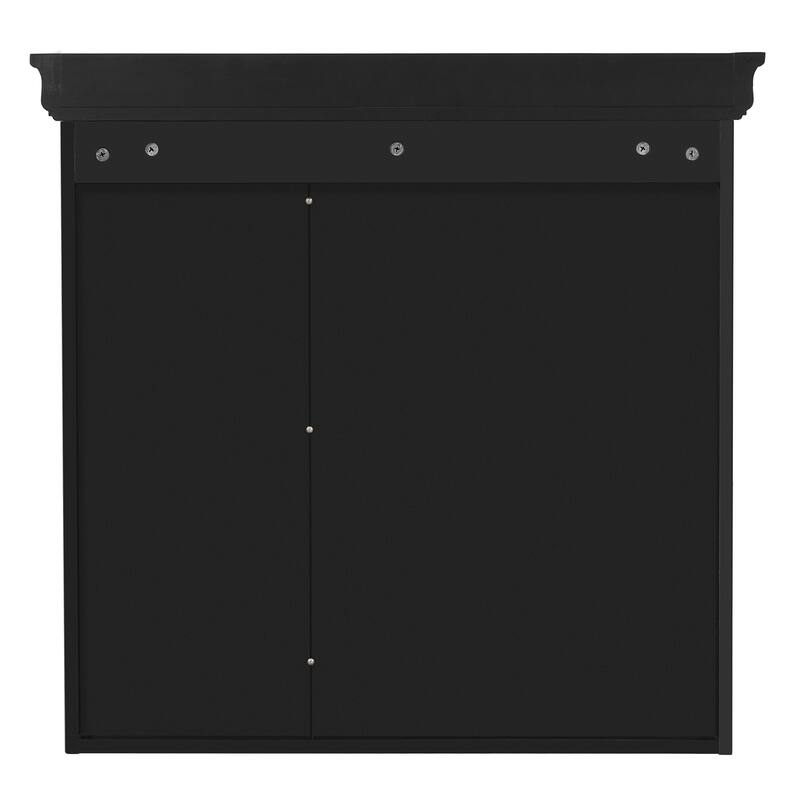 30'' x 28'' Bathroom Medicine Cabinet with Mirror, Wall Mounted Mirror Cabinet with Storage Organizer