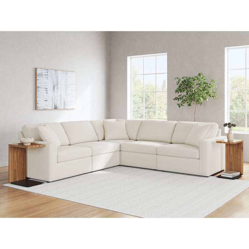 Signature Design by Ashley Modmax 5-Piece Sectional - 107"W x 107"D x 36"H