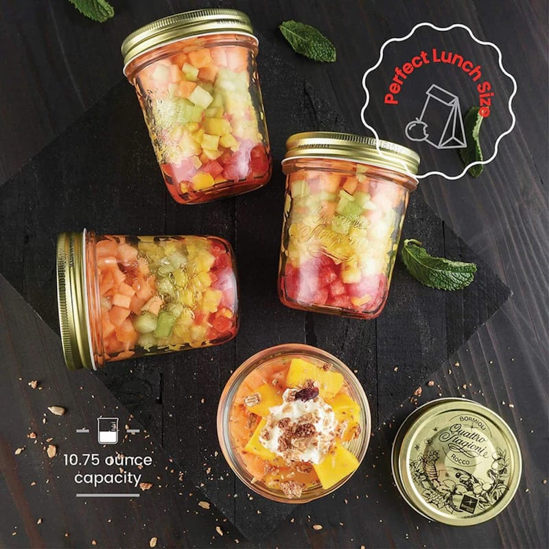 Bormioli Rocco Quattro Stagioni Mason Jar