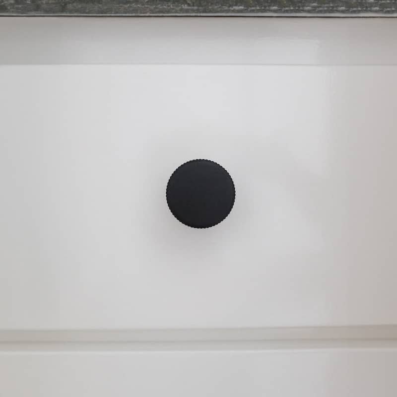 Hapny Home R04 Ribbed 1-3/8" Flat Ridged Round Solid Metal Coin