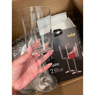Breeze Red Wine Glasses - Set of 2 in gift box – Julianna Glass