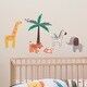 preview thumbnail 2 of 2, Bedtime Originals Lollipop Jungle Colorful Safari Themed Wall Decals/Stickers