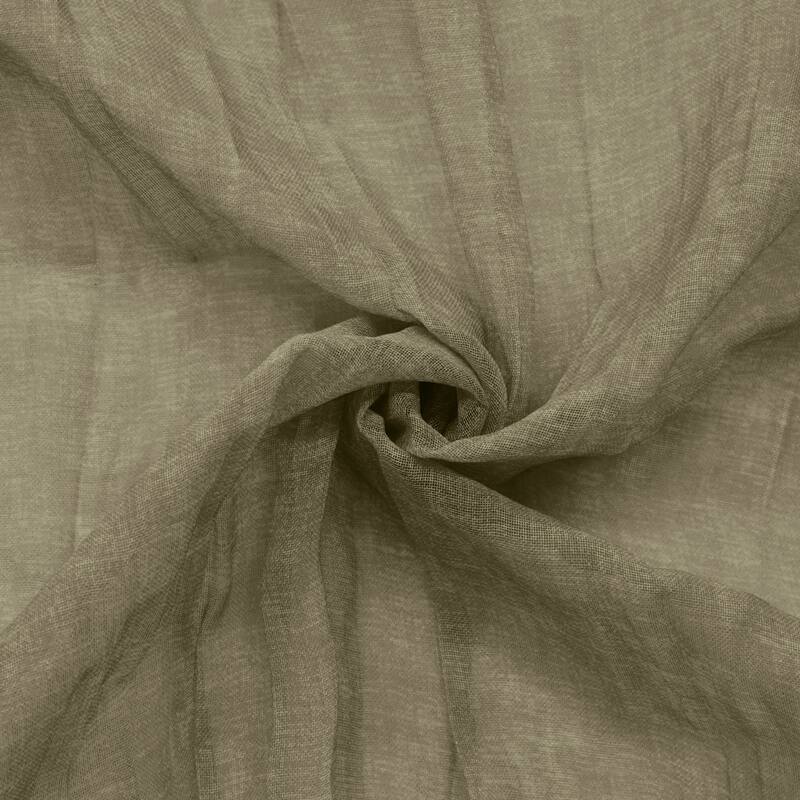 Paloma Sheer Dual Header Curtain Panel