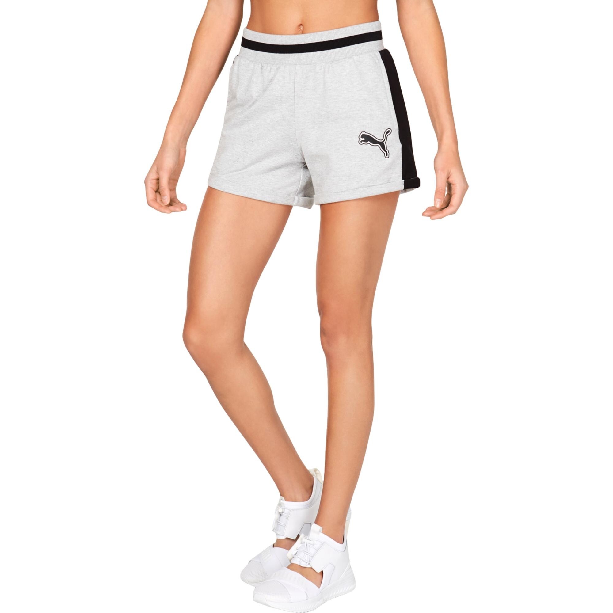 Puma shorts womens grey Outlet