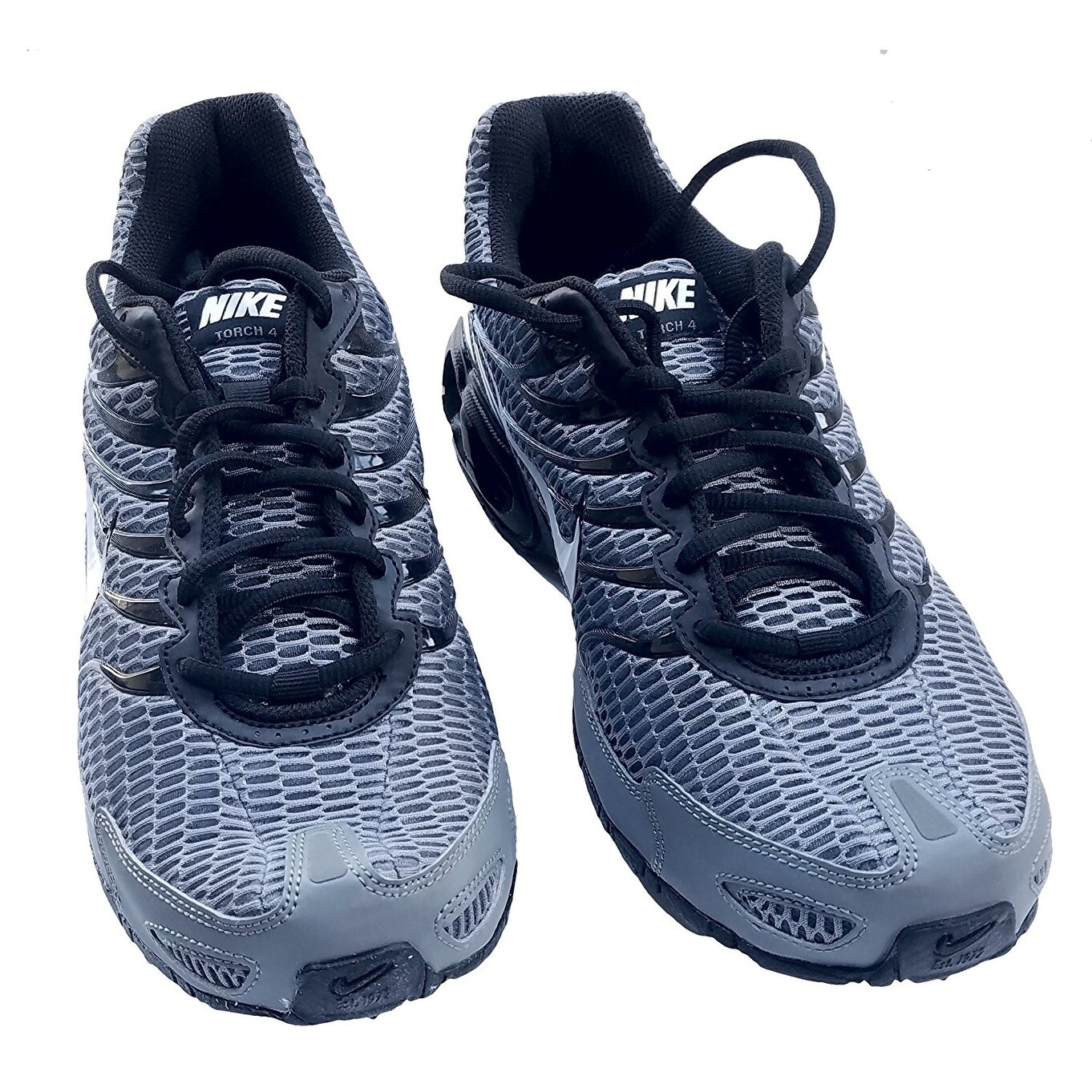 Shop Men S Nike Air Max Torch 4 Running Shoe Cool Grey White Black