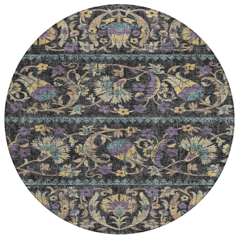 Machine Washable Indoor/ Outdoor Global Alix Chantille Rug