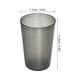 preview thumbnail 4 of 5, 2pcs Bathroom Toothbrush Tumblers Cup PP Toothbrush Cup Gray Black 4.52"x3.03" - Gray Black
