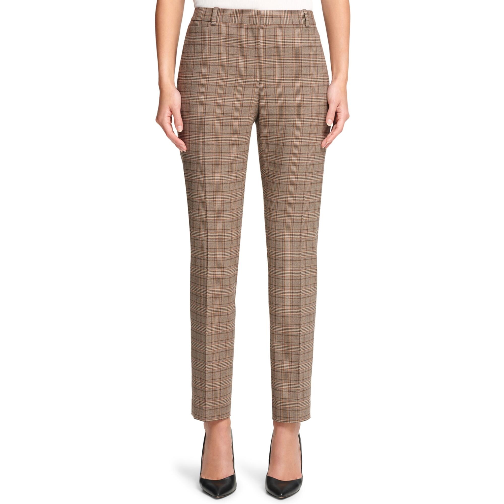 Shop Tommy Hilfiger Womens Radcliffe Ankle Pants Plaid Business