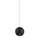 preview thumbnail 1 of 6, Kovacs P1460-L Itty 2" Wide LED Mini Pendant Coal