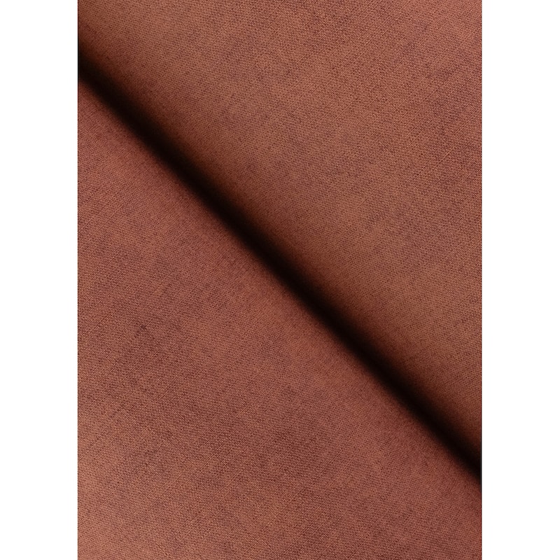 A-Street Prints Nuovo Rust Faux Linen Wallpaper