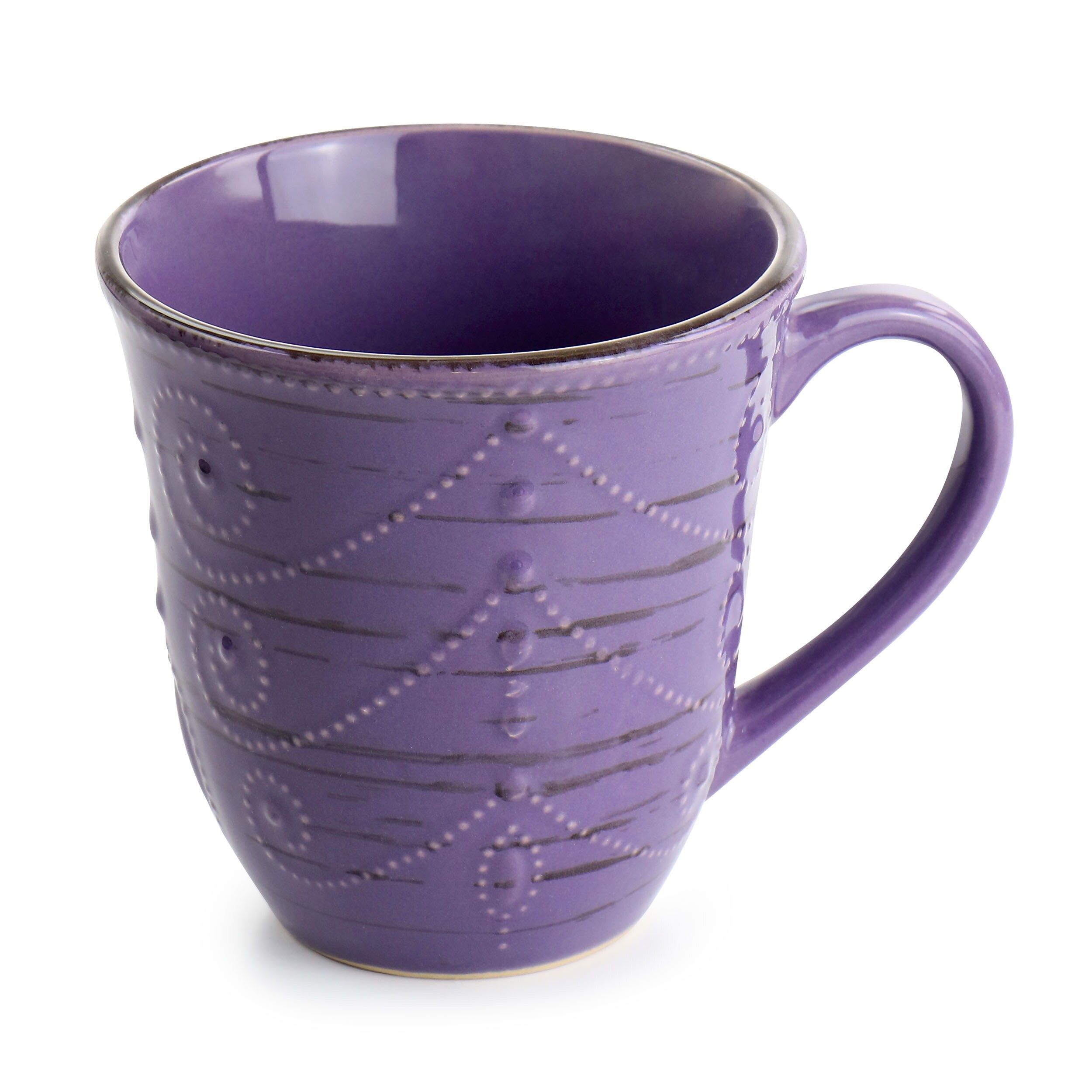 Stoneware Dinnerware 16 Piece Set in Royal Iris On Sale Bed Bath Beyond 37423713