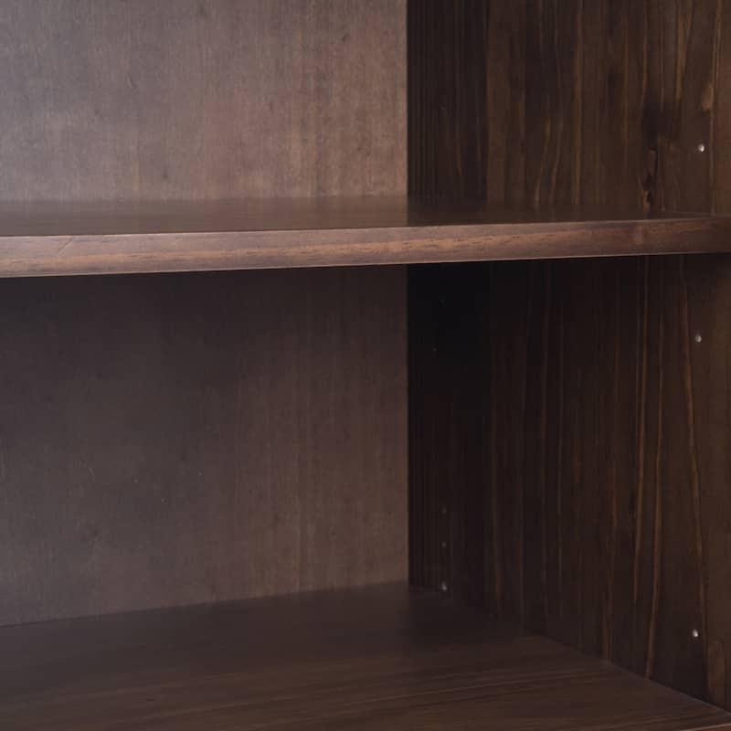 WYNDENHALL Fabian SOLID WOOD 54 inch Wide Contemporary Sideboard Buffet - 18" D x 54" W x 36" H