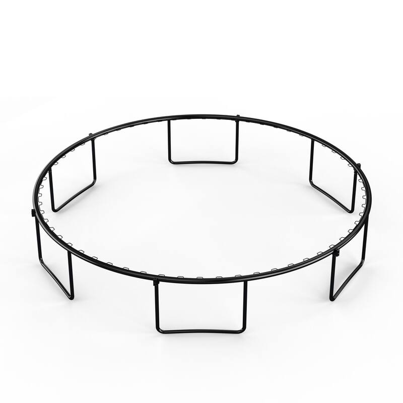 14FT Springfree Trampoline Bungee Jumping No Gap Safety Net for Outdoor