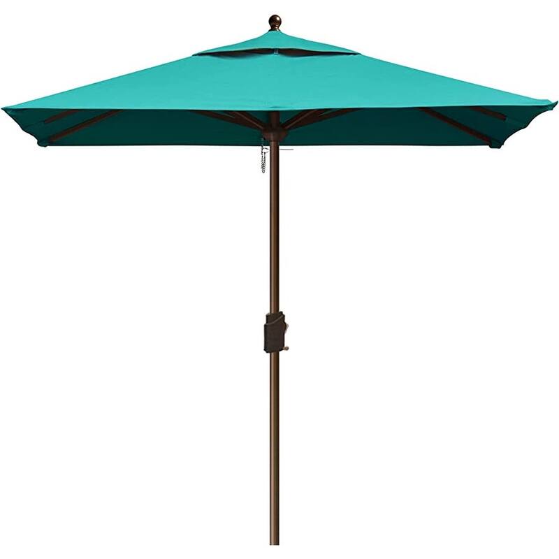 Tradesparker Multicolor Sunbrella 9ft/10x6.5ft Patio Market Outdoor Table Umbrella
