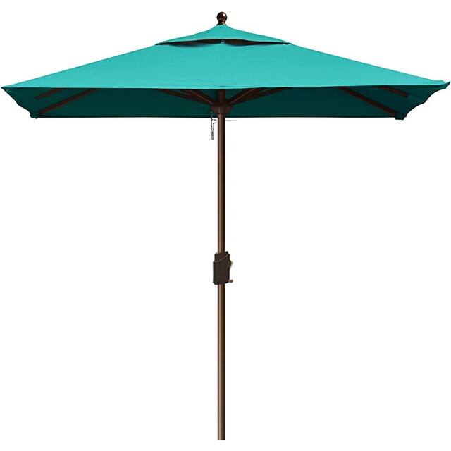 EliteShade Sunbrella 9-foot Patio Market Umbrella - 6x6ft Teal