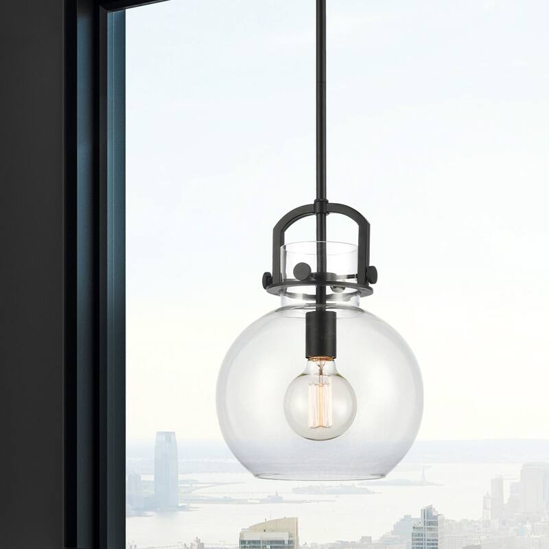 Innovations Lighting Newton Sphere - 1 Light 10" Stem Hung Pendant