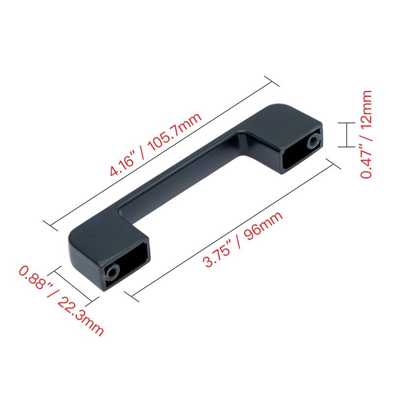 Utopia Alley Marino Pull Handle - Decorative Cabinet Drop Pull Handles for Cabinets, 3.75"/5.0" Center to Center