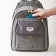 preview thumbnail 13 of 18, Sunveno Tweed Luxe Diaper Bag Backpack