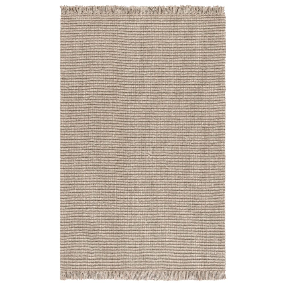 SAFAVIEH Flatweave Natural Wanja Fiber Farmhouse Wool & Jute Rug