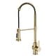 preview thumbnail 61 of 147, Kraus Britt Commercial 3-Function 1-Handle Pulldown Kitchen Faucet