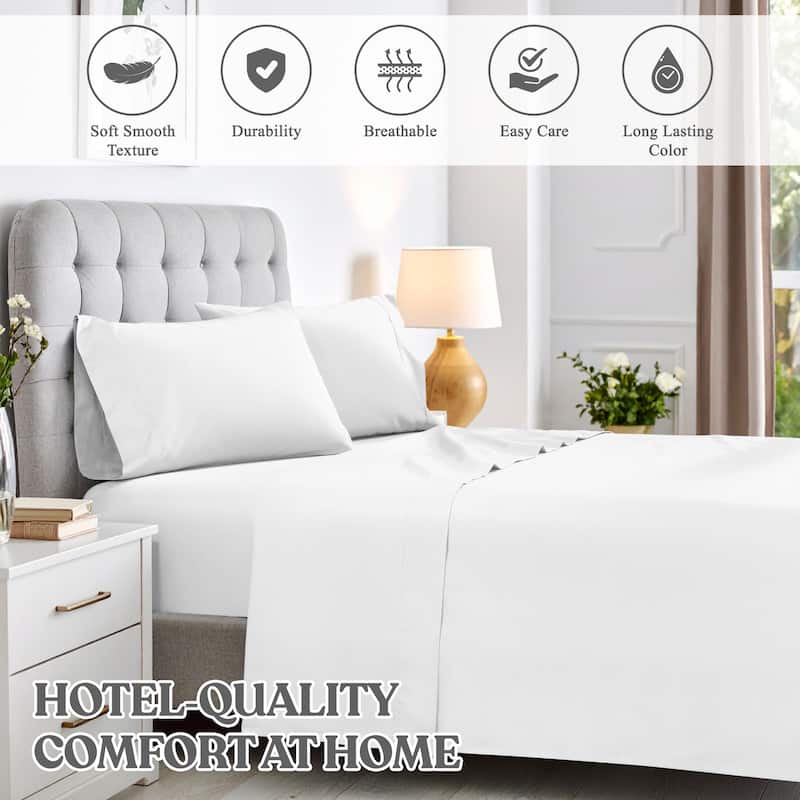 Superior 600 Thread Count Cotton Blend Sheet Set