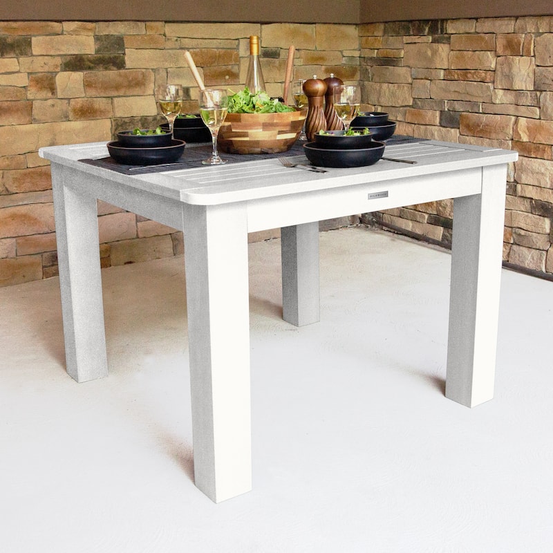 HIGHWOOD Square Outdoor Dining Height Table 42x42