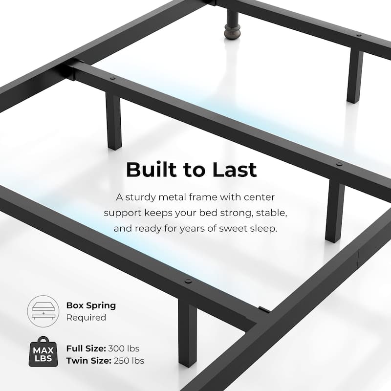 Furniture of America Pall Modern Metal Spindle Panel Bed