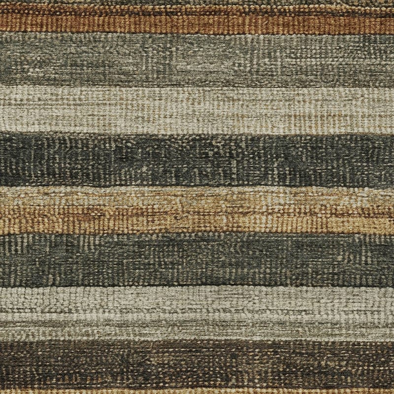 HomeRoots Striped Transitional Rectangle Outdoor Rug