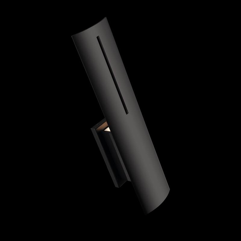 Aegis 20in LED Outdoor Wall Light 3000K in Black